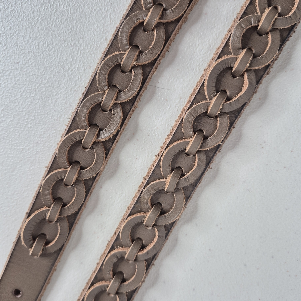 Amsterdam Heritage "Anisa" Skinny Leather Belt - Size S - Picture 7 of 16